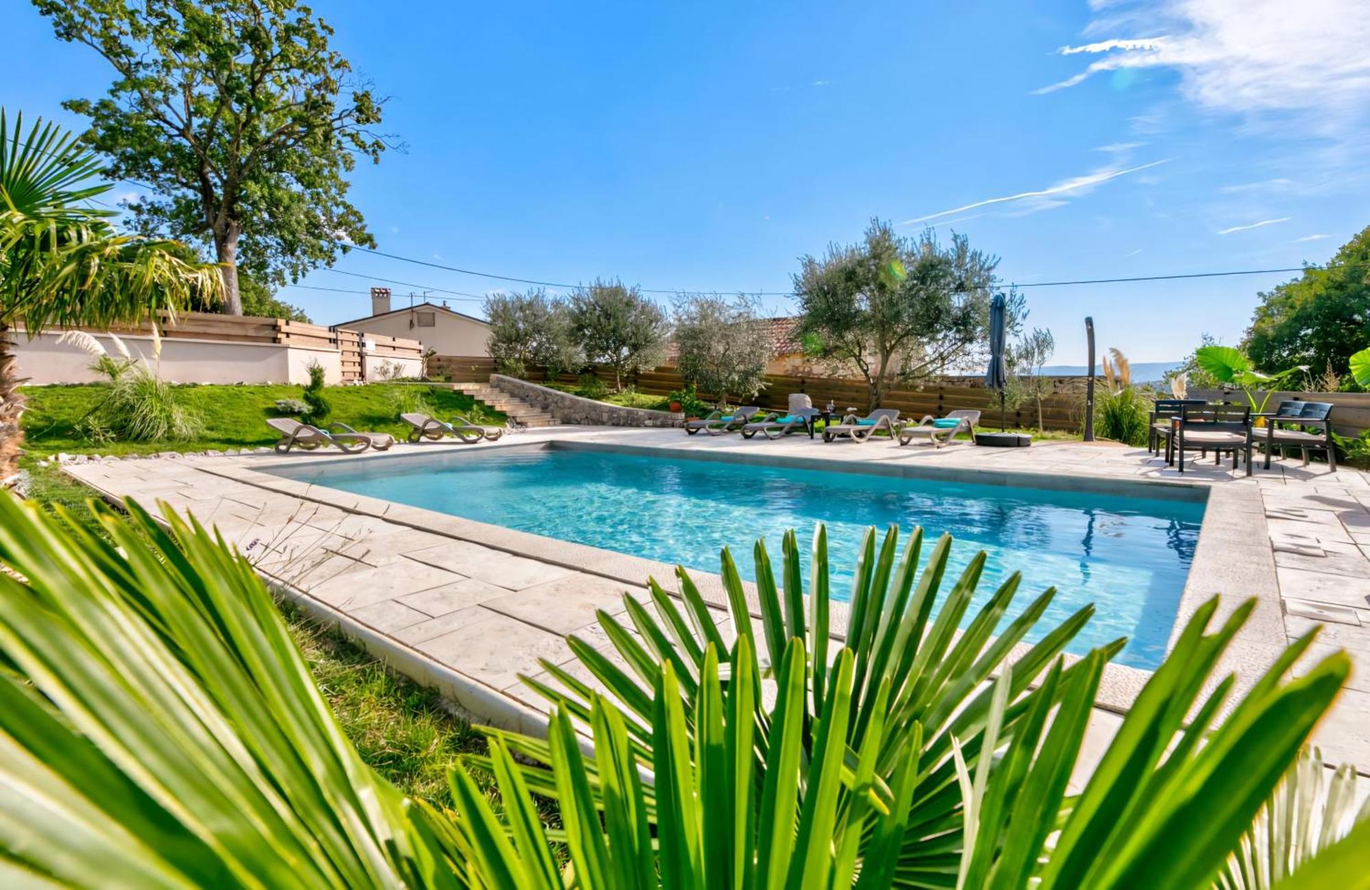 Villa Valentina - Private Pool 10X5, Whirpool And Sea View Bribir  Ngoại thất bức ảnh